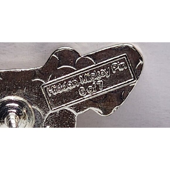 Disney Hidden Mickey 6 Of 7 Dopey Pin With Pickaxe Collectible Silver - Picture 4 of 6